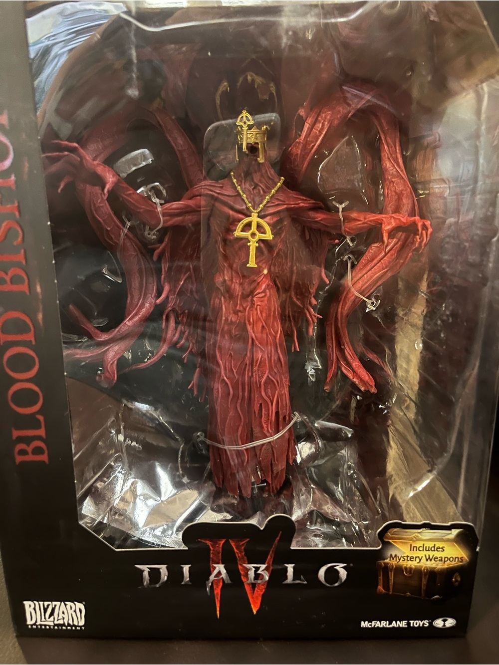 McFarlane Toys Diablo IV Blood Bishop 12” Posed Figure New in Box 2023